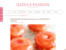 Tablet Screenshot of ilonaspassion.com